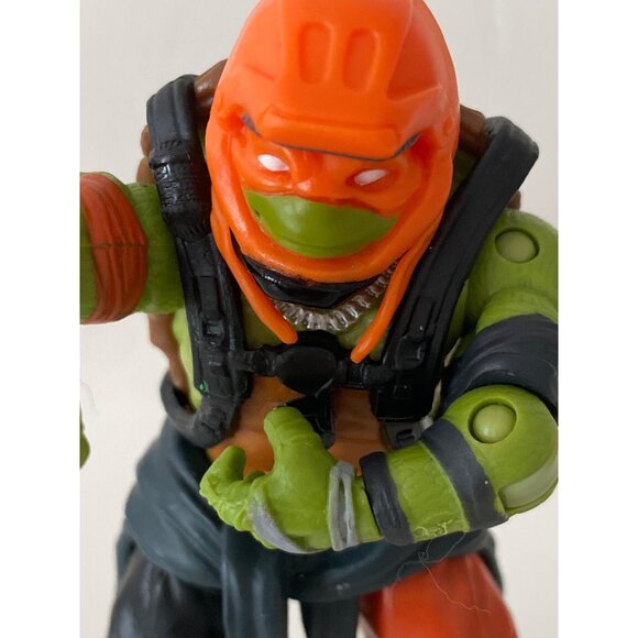 TMNT 2015 MICHELANGELO 2014 LEONARDO Action Figures No Weapons - Picture 10 of 16